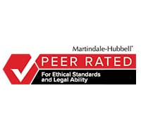 Martindale-Hubbell | AV | Peer Rated | For Ethical Standards and legal Ability
